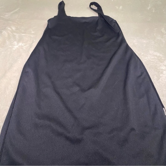 🎈Laced bodycon whimsical goth fringes casual party night out black dress - Picture 4 of 8